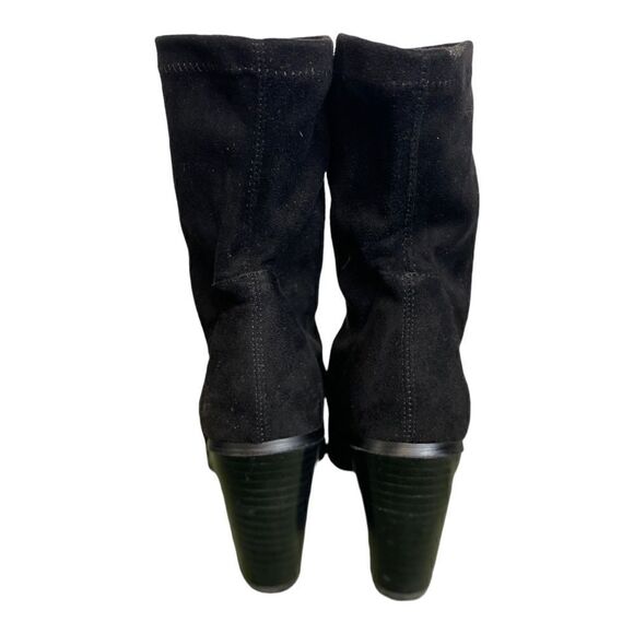 #117 FOREVER 21 Ankle Sock Boots in Black - Picture 6 of 6